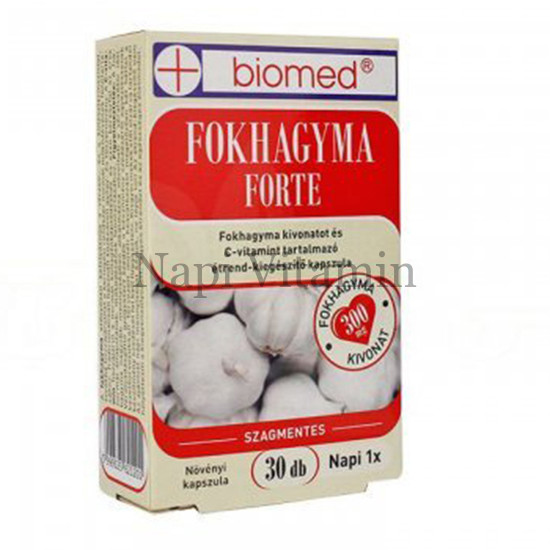 Biomed Fokhagyma Forte kapszula 30x